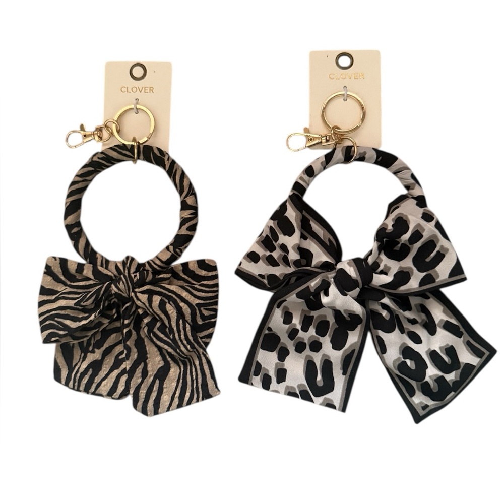 Animal Print Bag Charms - Choose 1